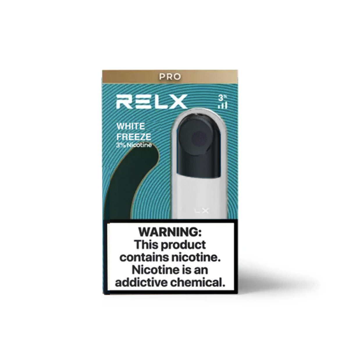 Relx Infinity Single Pod : White Freeze Relx Infinity Single Pod : White Freeze