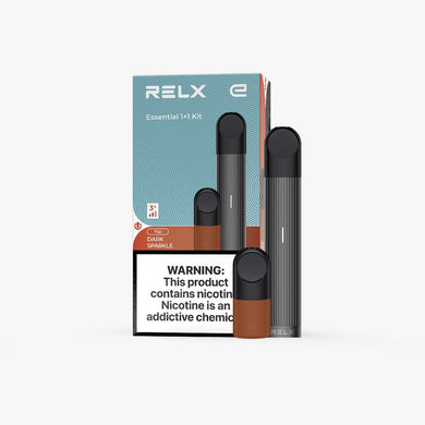 Relx Essential Starter Kit : Black Dark Sparkle